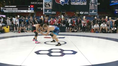 157 lbs Champ. Rd Of 64 - Cruz Ramirez, Idaho vs Bohden Sowa, Oregon
