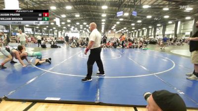 182 lbs Rr Rnd 2 - Nathan Shafer, ICE Wrestling Gold vs Liam Johnson, Team Shutt Bowman (TSB)