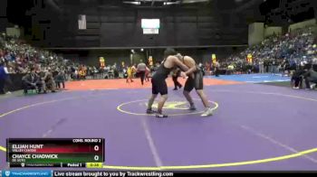 5A - 285 lbs Cons. Round 2 - Chayce Chadwick, De Soto vs Elijah Hunt, Valley Center