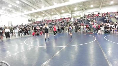 120 lbs Champ. Round 1 - Maeylieh Cotner, Carbon Middle School vs Avery Roberts, Westlake
