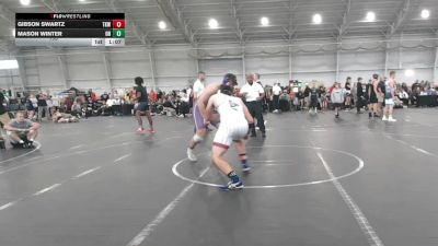 190 lbs Round 2 (8 Team) - Gibson Swartz, Team Kaizen Wrestling vs Mason Winter, Old Hickory