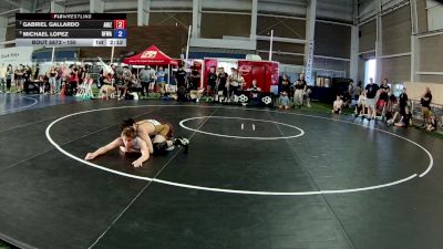150 lbs 3rd Place Match - Gabriel Gallardo, Arizona vs Michael Lopez, Black Fox Wrestling Academy