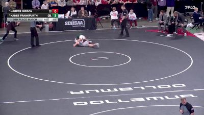 105 lbs 3rd Place Match - Kadee Frankfurth, Clark/Willow Lake vs Harper Gibson, Tri-Valley