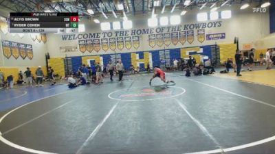126 lbs Cons. Round 4 - Alyis Brown, Lake Highland Prep vs Ryder Cohen, Well Trained