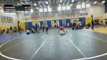 126 lbs Cons. Round 4 - Alyis Brown, Lake Highland Prep vs Ryder Cohen, Well Trained