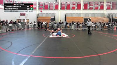 126 lbs 5th Place - Dominic Staunton, Wellesley vs Jason Nguyen, Braintree