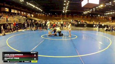 63 lbs Round 1 - Brantley Prine, SGAC vs Jayse Acquafredda, Cocoa Beach WC