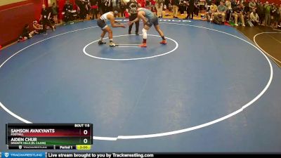 150 lbs Champ. Round 1 - Aiden Chur, Granite Hills (El Cajon) vs Samson Avakyants, Foothill