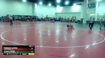 130 lbs Round 2 (8 Team) - Kyiah Logan, Beauty And The Beast vs Morgan Suniga, Wellington