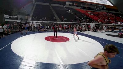 117 lbs Champ. Round 2 - Noah Schulz, Alaska vs Brighton Somes, Oregon