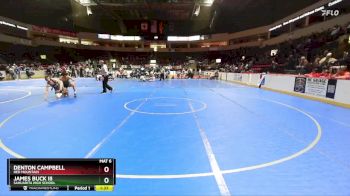 138 lbs Champ. Round 1 - Denton Campbell, Red Mountain vs James Buck III, Sahuarita High School