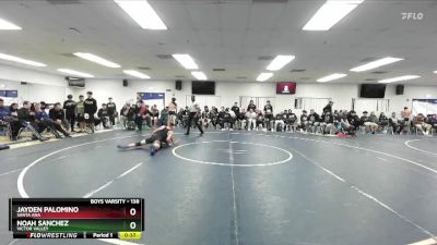 138 lbs Cons. Round 5 - Noah Sanchez, Victor Valley vs Jayden Palomino, Santa Ana