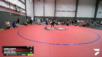 160 lbs Cons. Round 2 - James Conway, Toro World Club vs Keagen Gress, Braves Wrestling Club