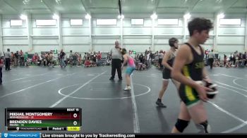 105 lbs Round 4 (8 Team) - Mikhail Montgomery, Neighborhood vs Brenden Davies, Medina