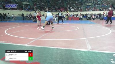 Consi Of 32 #2 - Brixton Coker, Mustang Middle School vs Carlos Quiroz, Putnam City West