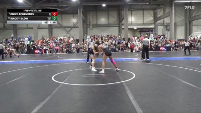 120 lbs Champ. Round 1 - Emily Echeverry, Falcon Empire vs Maddy Blow, Topeka Blue Thunder