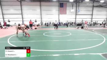 152 lbs Consi Of 8 #2 - Oliver Howard, AL vs Braidon Woodward, NY