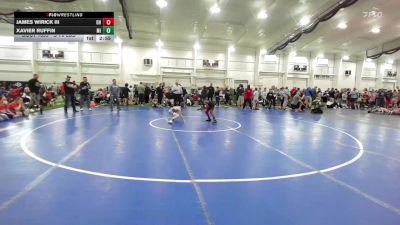 S-70 lbs Round Robin 2 - James Wirick III, OH vs Xavier Ruffin, MI