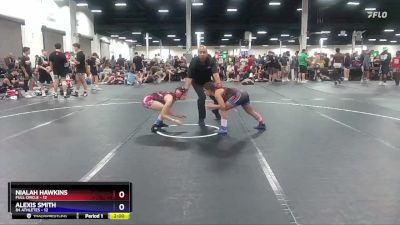 95 lbs Round 7 (8 Team) - Alexis Smith, 84 Athletes vs Nialah Hawkins, Full Circle