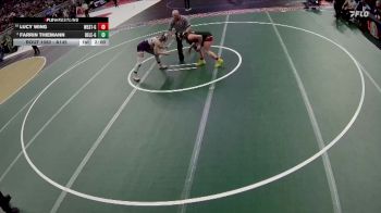 Champ. Round 1 - Lucy Wing, Omaha Westside Girls vs Farrin Thiemann, Bellevue East Girls