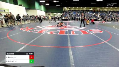 132 lbs Round Of 128 - Eli Horton, NC vs Brandon Rayack, NJ