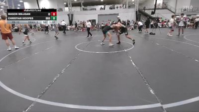126 lbs Round 4 (6 Team) - Mason Milligan, Freakztyle Black vs Christian Hoopes, Team Darkhorse