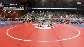 2A-285 lbs Champ. Round 1 - Woody Springfield, Tongue River vs Alex Walker, Rocky Mountain