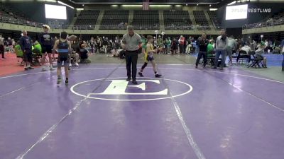 86 lbs Semifinal - Kaiman Proctor, Berkeley Springs vs James Triplett, Silver Spring