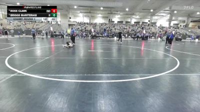 65 lbs Champ. Round 1 - Ross Clark, Rabbit Wrestling Club vs Briggs Mariteragi, Iron Knights