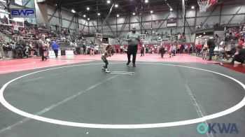 37 lbs Rr Rnd 3 - Malakai Sumka, Henryetta Knights Wrestling Club vs Kase Williams, Pin-King All Stars