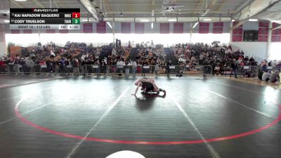 113 lbs Round Of 16 - Kai Napadow Baquero, Winchester vs Cody Truelson, Taunton