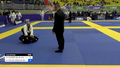 RODNEY CLEBER DE OLIVEIRA vs HEBER FELIPE ARAUJO DE CARVALHO 2024 Brasileiro Jiu-Jitsu IBJJF