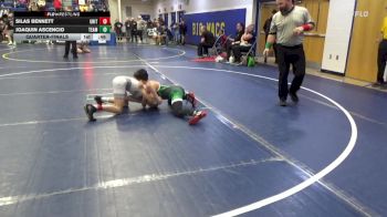 90 lbs Quarterfinal - Silas Bennett, United vs Joaquin Ascencio, Team Donahoe