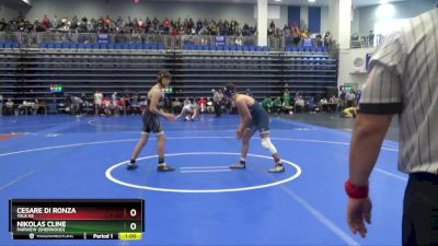 150 lbs Cons. Round 2 - Nikolas Cline, Fairview (Sherwood) vs Cesare Di Ronza, Yale HS