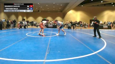 215 lbs Cons. Rd Of 16 - Brannock Barlow, Impact Wrestling Academy vs Brayden Wills, Triple T