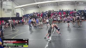 66 lbs Cons. Round 2 - Adolphus Manucy, Ninety Six Wrestling vs William Duty, Eastside Youth Wrestling