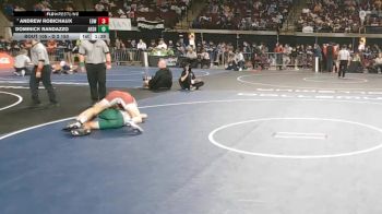 D 2 150 lbs Champ. Round 2 - Andrew Robichaux, E.D. White vs Dominick Randazzo, Archbishop Shaw