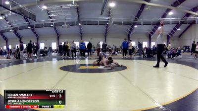 165 lbs Cons. Round 1 - Joshua Henderson, Ohio University vs Logan Smalley, Ashland University