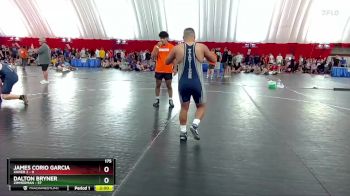 175 lbs Round 3 (6 Team) - James Corio Garcia, Xavier 2 vs Dalton Bryner, Zimmerman