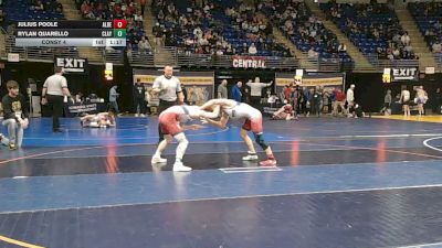 136 lbs Consy 4 - Julius Poole, Albert Gallatin vs Rylan Quarello, Claysburg Kimmel