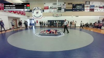 150 lbs Cons. Round 3 - Jared Nelsen, H.E.M. vs Destry Olsen, H.E.M.