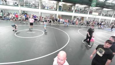 95-104 lbs Champ. Round 1 - Adam Glause, Decatur Lakers vs Joshua Forsythe, Reed Custer Jr. Panthers