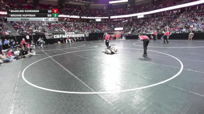185 lbs Semis - Brooke Huffman, Wittenberg-Birnamwood vs Madeline Sorensen, Eau Claire North