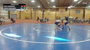 184 lbs Round 2 (6 Team) - Pablo Hernandez, Clackamas Community College vs Landon Hernandez, Westcliff