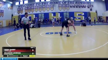 160 Blue Cons. Round 3 - Brandon Lehrman, Olympic Heights vs Teddy Barry, Winter Park