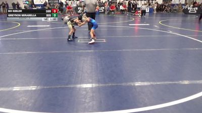 48 lbs Consy 5 - Bo Kibler, Cambria Heights vs Greyson Mirabella, Burgettstown