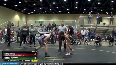 125 lbs Round 4 (6 Team) - Grant Markel, Mi Pitbull vs Luke Banas, American Gladiators-Havoc