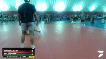 138 lbs Round 4 (16 Team) - Nolan Larsen, Denmark vs Gabrien Callies, Rochester Century