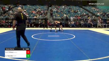 145 lbs Consolation - Stockton O`Brien, Wasatch vs Christian Navida, Poway A