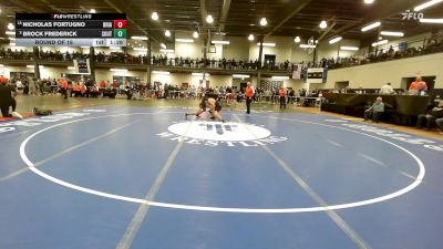 126 lbs Round Of 16 - Nicholas Fortugno, Briarcliff-byram Hills vs Brock Frederick, South Jefferson